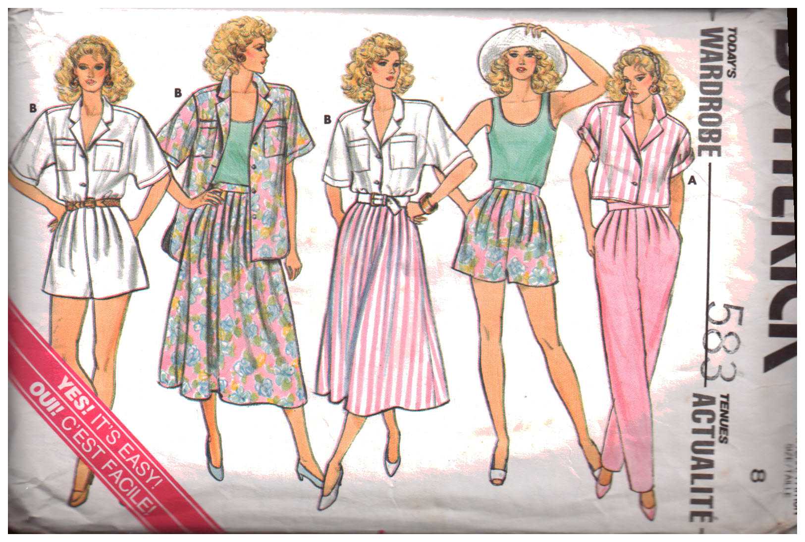 Butterick 4189 Suit - Tops, Skirts, Pants by Donna Ricco Size: 18