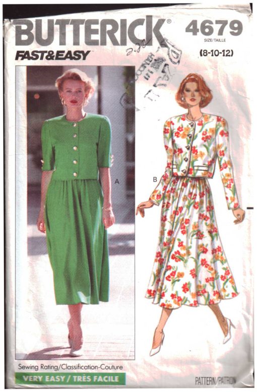 Butterick 4679 Y A