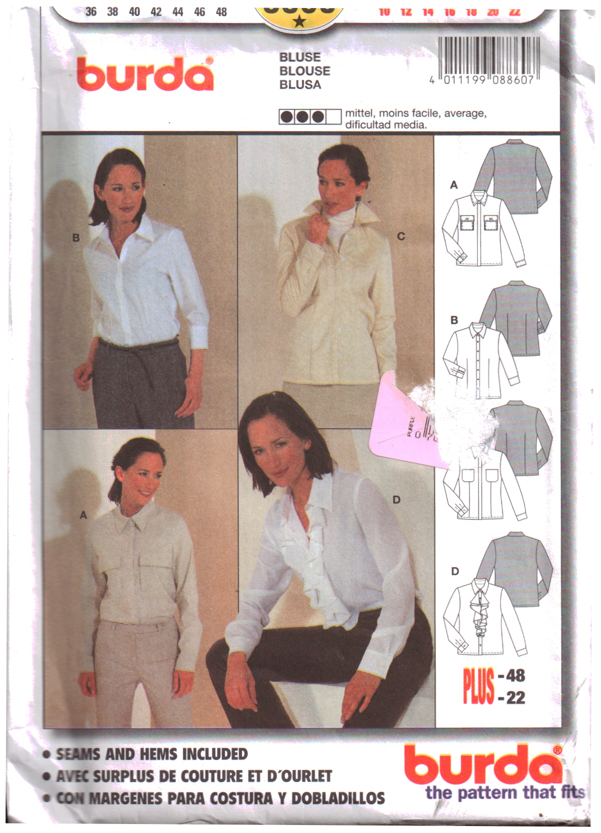 Mccall's 8860 Sewing Pattern vintage UNCUT -   Mccalls sewing patterns,  Vintage patterns, Vintage sewing patterns