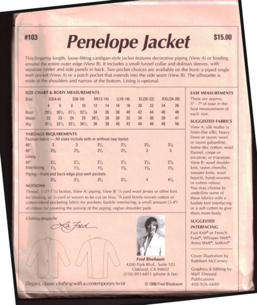 La Fred 103 Penelope Jacket 1