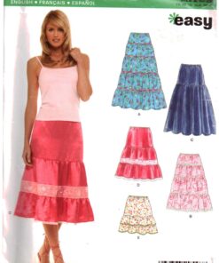 New Look 6565 Skirts Size: A 10-22 Uncut Sewing Pattern