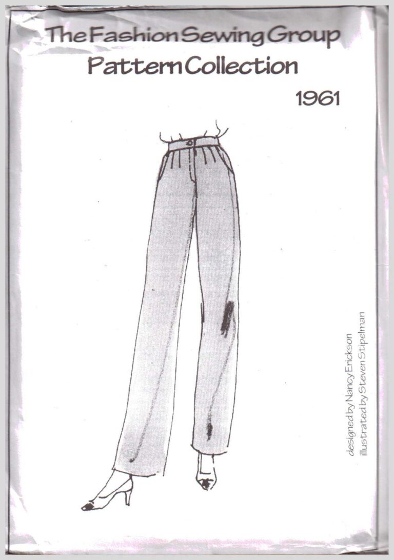 The Fashion Sewing Group Pattern Collection 1961 Pants Size 8101214
