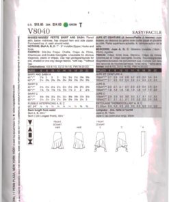 Vogue V8040 A 2