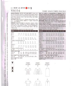 Vogue V8354 1
