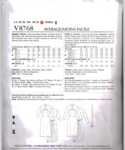 Vogue V8768 1