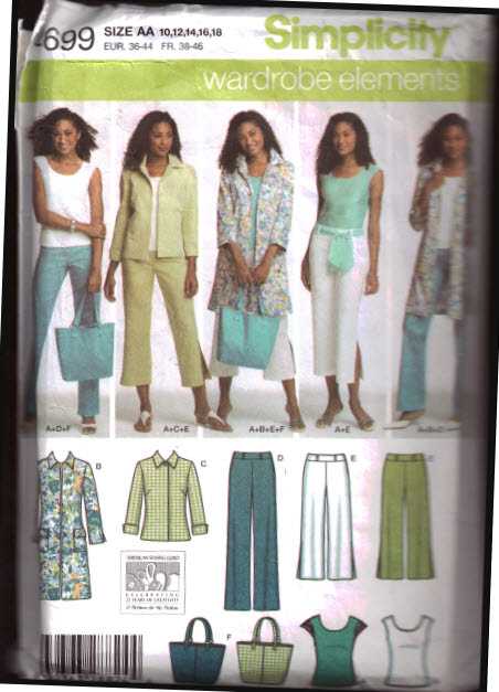Simplicity Sewing Pattern 9272 (A) - Misses Cardigan, Top & Pants | FREE  Delivery Available | Abakhan - Abakhan