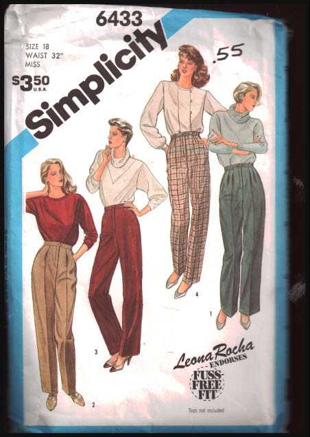 Sew With Me: Simplicity 8389 View D Pants - YouTube