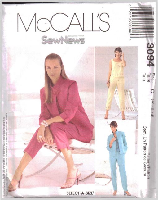 McCalls 3094 M