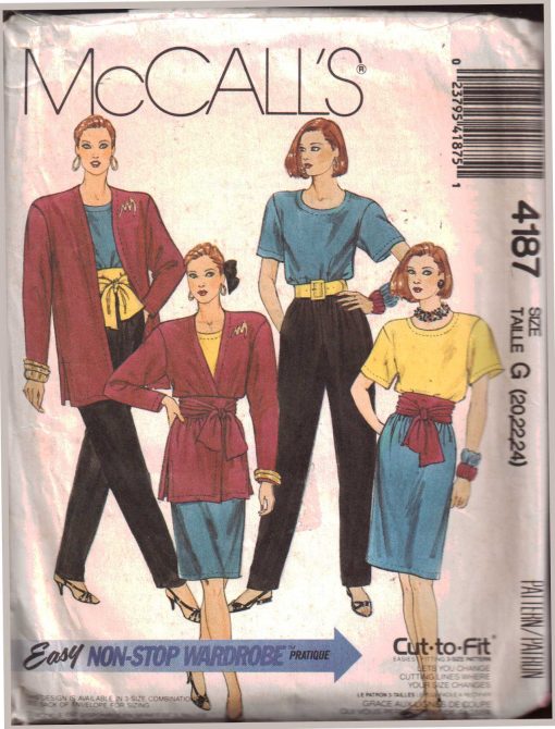 McCalls 4187 M