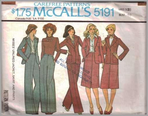 McCalls 5191 M