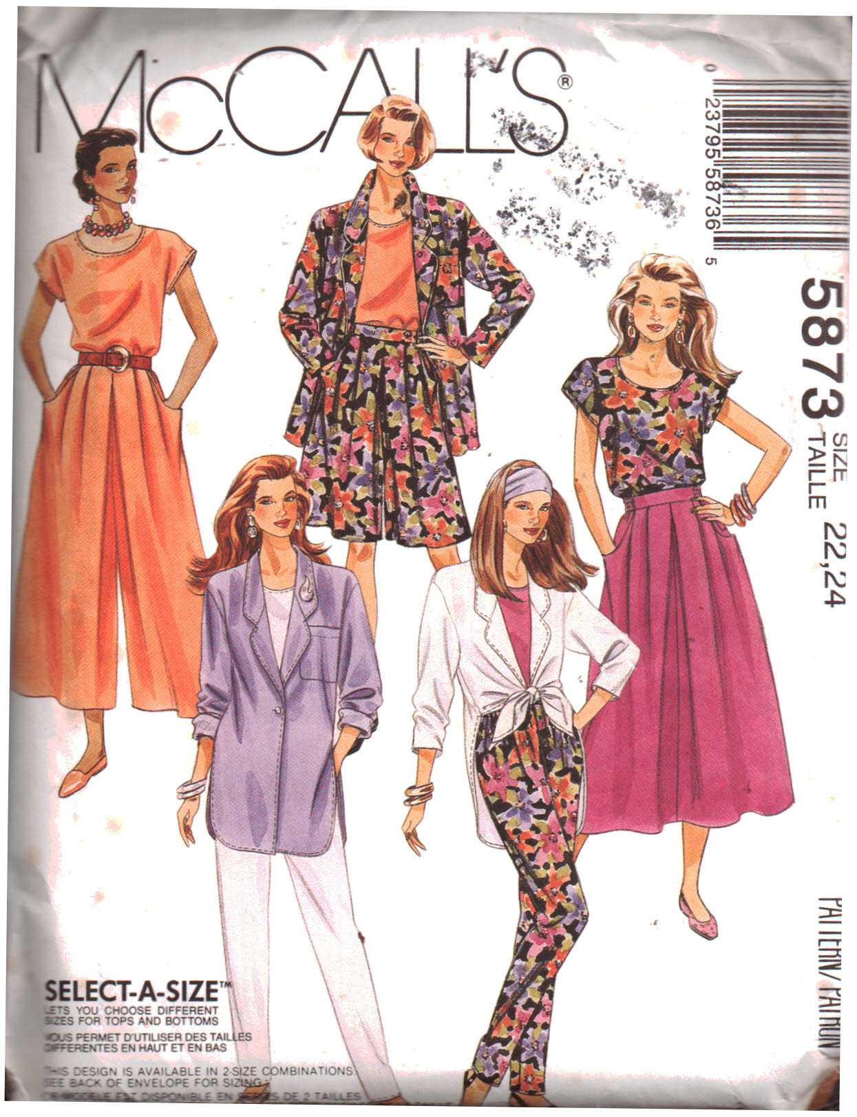 Simplicity Sewing Pattern S8885 Misses Skirt and Pants  Sewdirect  Australia