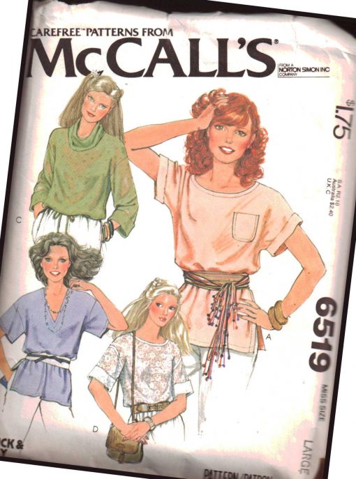 McCalls 6519 M