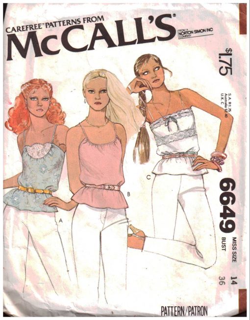 McCalls 6649 M