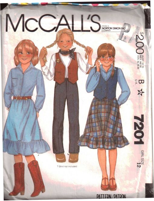 McCalls 7201 M