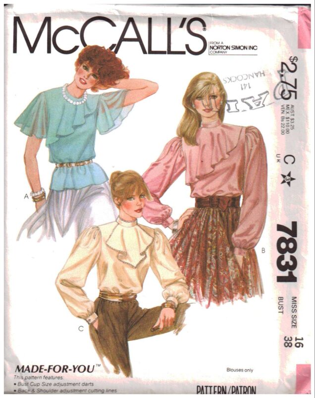 McCalls 7831