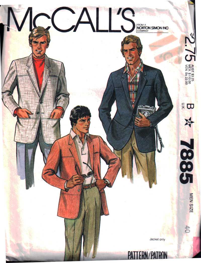 Men Jackets Coats Sewing Patterns - Pattern-Walk collection
