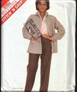 McCall's 8152 Jacket, Pants Size: B 14-16-18 Uncut Sewing Pattern