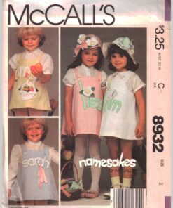 McCalls 8932 M