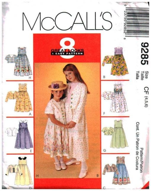 McCalls 9285