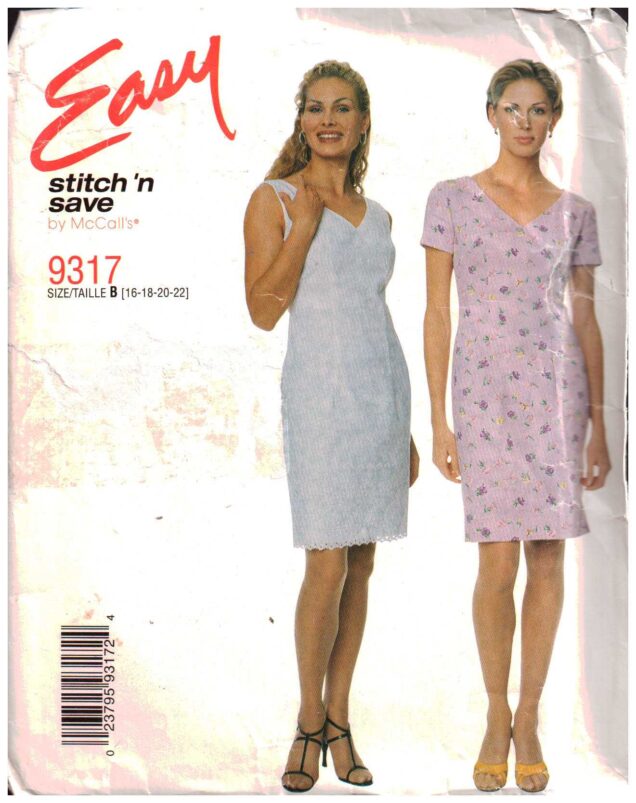 McCalls 9317 M