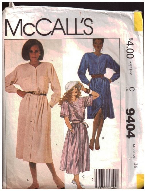 McCalls 9404 M
