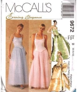 Evening Wear Sewing Patterns