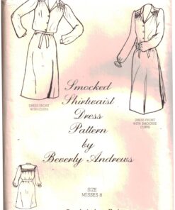 Beverly Andrews Smocked Shirtwaist Dress
