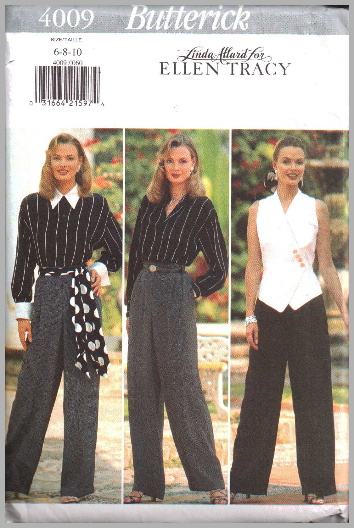 Butterick See & Sew 3886 Misses Jacket Top Pants 14 16 18 Uncut Sewing Pattern 