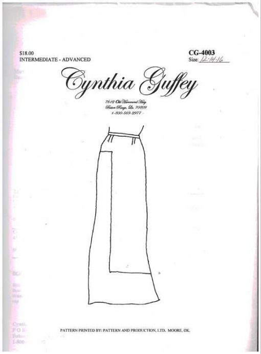 Cynthia Guffey CG 4003