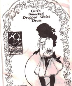 Heavenly Treasures Girls Smocked Dropped Waist Dress