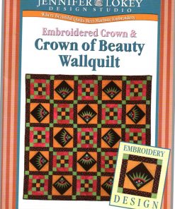 Jennifer Lokey Design Studio Quilt Wall Quilt Crown of Beauty