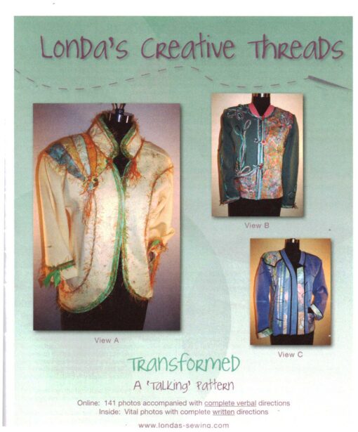 Londas Creative Threads Transformed a creative sweatshirt Jacket