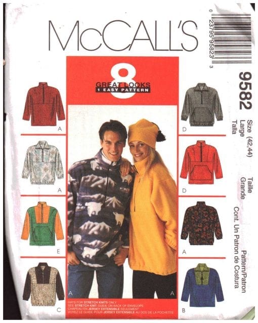 McCalls 9582 M