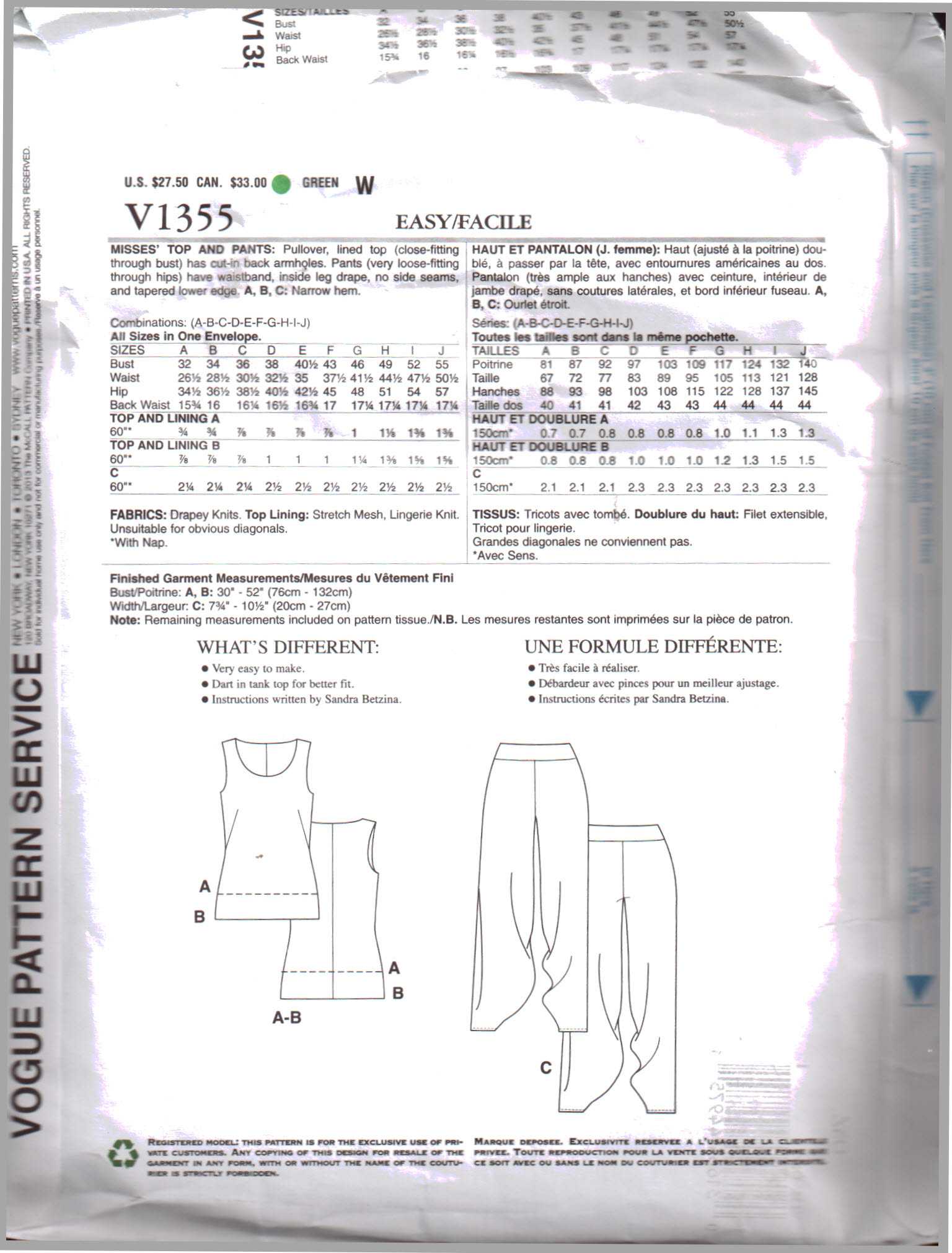 Jet Pack PDF Sewing Pattern – Betz White's Shop