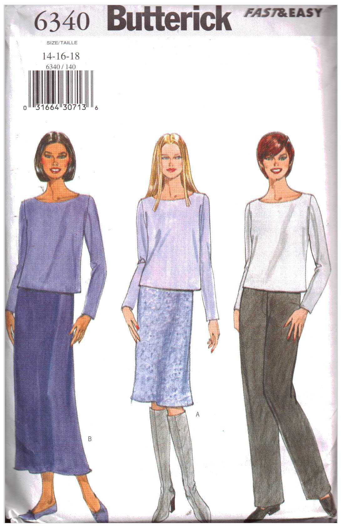 Butterick Sewing Pattern B3860 Girls'/Girls' Plus Top, Dress, Shorts & Pants  - Sewdirect