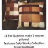 Quiltwoman Woven Pillows