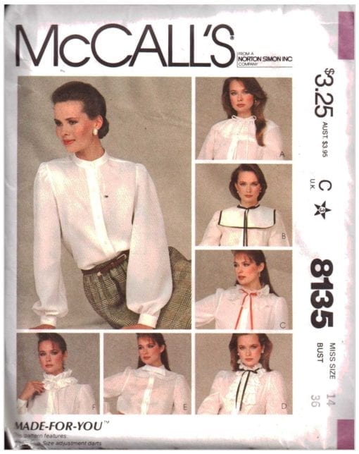 McCalls 8135 M