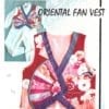 June Colburn Oriental Fan Vest