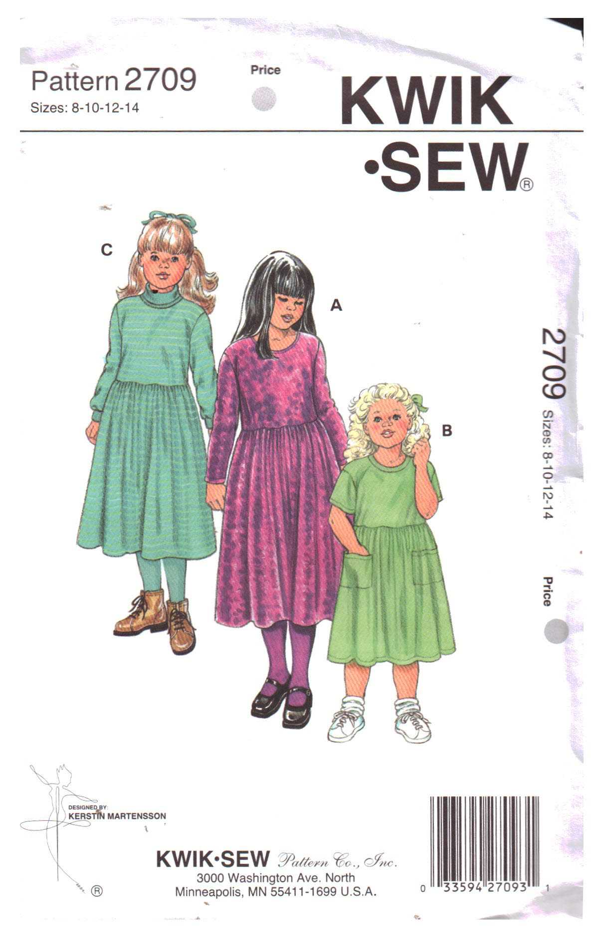 Sewing Patterns - Pattern-Walk Kwik & Sew sewing patterns collection
