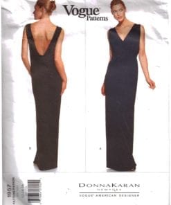 Buy Flared Dress by Donna Karan Vogue 1408 Uncut Pattern Online in