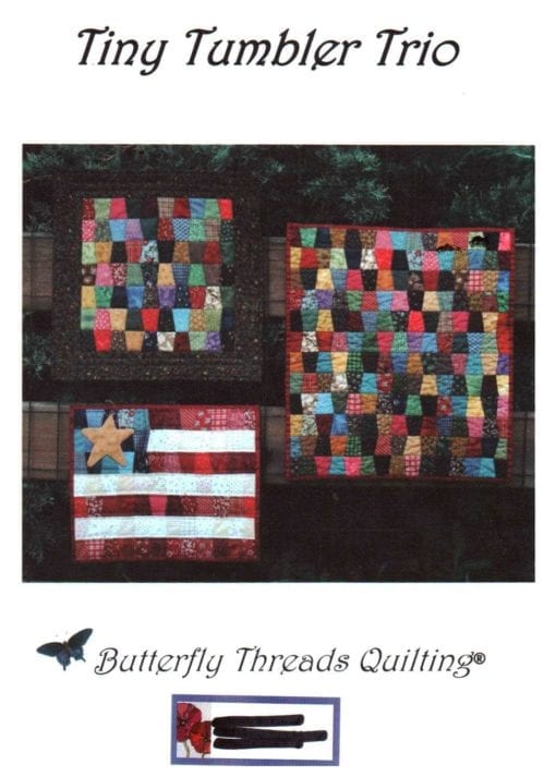 Butterfly Threads Quilting Tiny Tumbler Trio