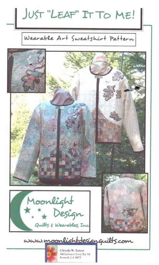Moonlight Design Just Leaf it to me wearable art