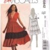 Womens Top Skirt Pants Sewing Pattern Plus Size 18W-24W McCalls 3287 New Uncut 