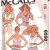 McCalls 6550 A