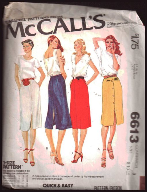 McCalls 6613 M