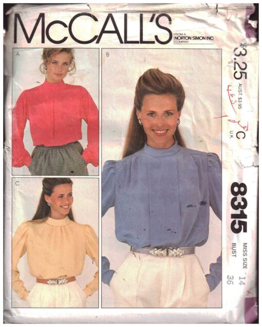 McCalls 8315 J