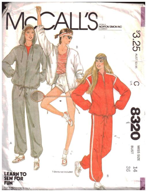 McCalls 8320 J