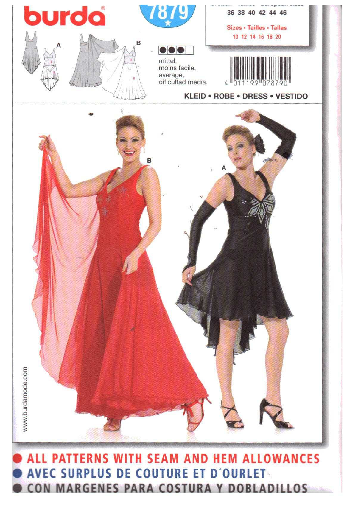 Amazon.com: VOGUE PATTERNS V2788 Misses'/Misses' Petite Dress, Size 6-8-10  : Arts, Crafts & Sewing