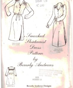 Beverly Andrews Designs Smocked Shirtwaist dress