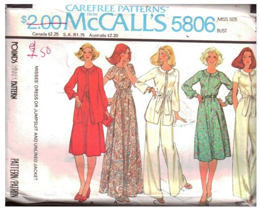 McCalls 5806